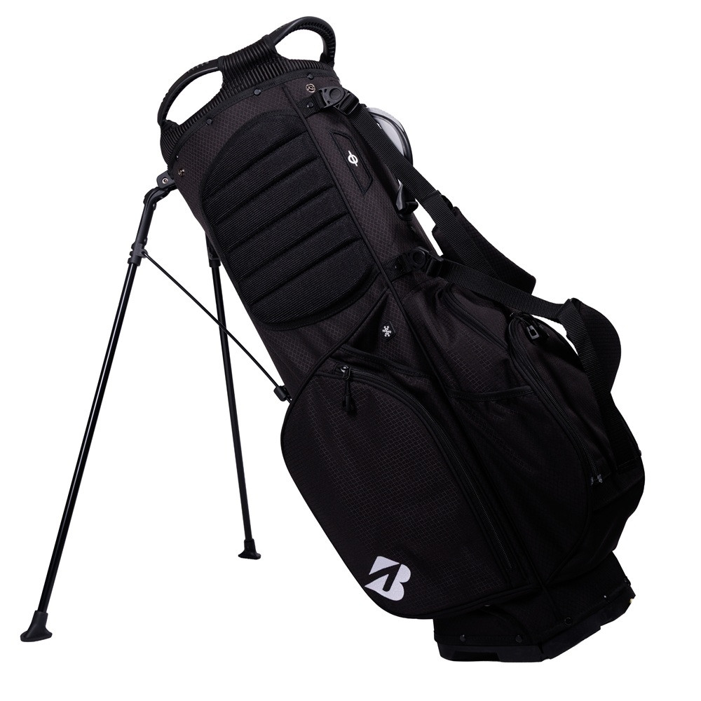 BRIDGESTONE GOLF ブラックゴルフバッグ Bridgestone Golf 2026 14-Way Carry Bag - Maple Hill Golf